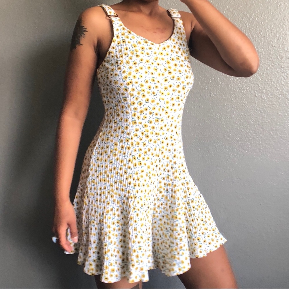 Floral Overall Romper